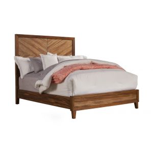 Origins by Alpine - Trinidad Standard King Bed in Brown - 2500-07EK