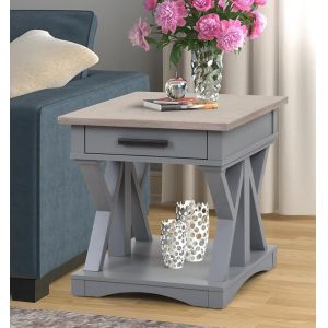 Parker House - Americana Modern End Table in Dove - AME02-DOV
