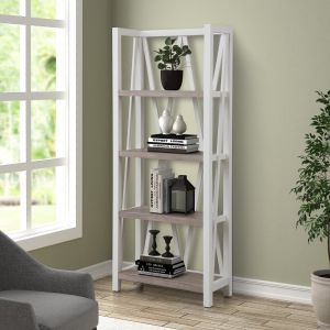 Parker House - Americana Modern Etagere Bookcase in Cotton - AME330-COT