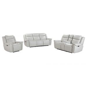 Parker House -  Atlantis - Whisper Ivory Power Reclining Zero Gravity Sofa Loveseat and Recliner - MATL-321PHZ-WSIV