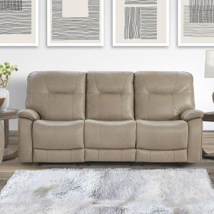 Parker House - Axel - Parchment Power Reclining Sofa - MAXE#832PH-PAR