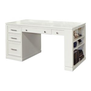 Parker House - Catalina Two-Piece 60 in. Writing Desk with PWR Ctr and USB - CAT486-2