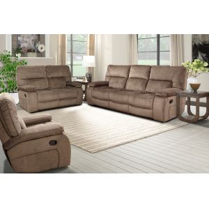 Parker House - Chapman - Kona Reclining Sofa Loveseat and Recliner - MCHA-421-KON