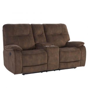 Parker House - Cooper Shadow Brown Manual Console Loveseat - MCOO822C-SBR