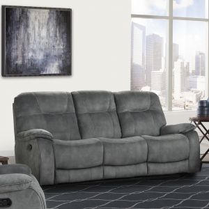 Parker House - Cooper Shadow Grey Manual Triple Reclining Sofa - MCOO833-SGR
