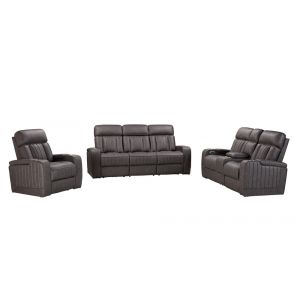 Parker House -  Equinox - Mercury Power Reclining Sofa Loveseat and Recliner - MEQU-321PH-MERC