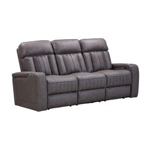 Parker House -  Equinox - Mercury Power Reclining Sofa with Drop Down Table - MEQU#834PH-MERC