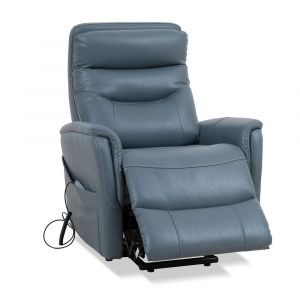 Parker House - Gemini - Softy Azure Power Lift Recliner with Articulating Headrest - MGEM#812LIFT-SFAZ