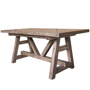 Parker House - Lodge Dining Dining Counter Height Table 86 in. x 42 in. to 110 in. (24 in Butterfly Leaf) - DLOD#86CH-2