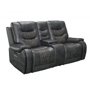 Parker House - Outlaw Power Console Loveseat in Stallion - MOUT822CPH-STA