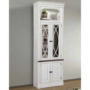 Parker House - Provence 32 in. Glass Door Cabinet - PRO440