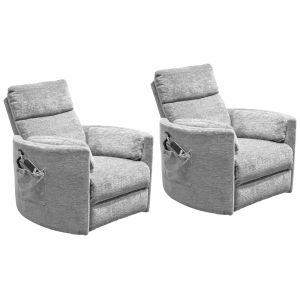 Parker House -  Radius Lift - Mineral Power Lift Recliner (Set of 2) - MRAD#812LIFT-2-MIN