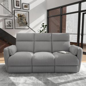 Parker House - Radius - Mega Grey Power Reclining Sofa - MRAD#832P-MGGR