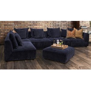 Parker House - Recess - Reptile Blue 6 Piece Modular Sectional - SREC-PACK6A-RPBL