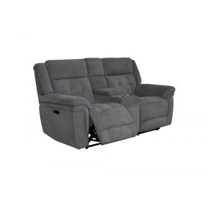 Parker House -  Richland - Bristol Grey Power Console Loveseat - MRIC#822CPH-BRGR