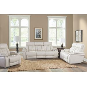 Parker House - Royce - Fantom Ivory Power Reclining Sofa Loveseat and Recliner - MROY-321PH-FNI