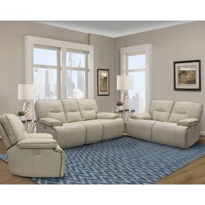 Parker House - Spartacus - Oyster Power Reclining Sofa Loveseat and Recliner - MSPA-321PH-OYS