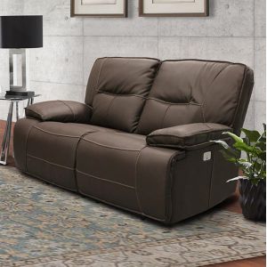 Parker House - Spartacus Power Loveseat in Chocolate - MSPA822PH-CHO