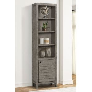 Parker House - Tempe Grey Stone 22 in. Open Top Bookcase - TEM320-GST