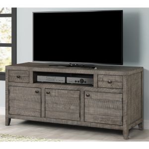 Parker House - Tempe Grey Stone 63 in. TV Console - TEM63-GST