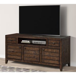 Parker House - Tempe Tobacco 63 in. TV Console - TEM63-TOB - CLOSEOUT