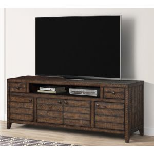 Parker House - Tempe Tobacco 76 in. TV Console - TEM76-TOB - CLOSEOUT