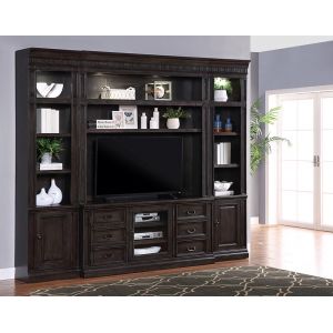 Parker House - Washington Heights 4 Piece Modular Entertainment Wall - WAS-4PC-ENT-WALL