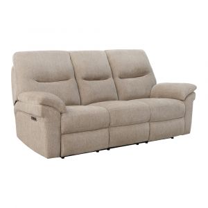 Parker House - Bryant - Ruffles Wicker Power Sofa - MBRY#832PH-RFW_CLOSEOUT