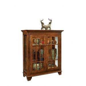 Philip Reinisch Co - Color Time Barlow Display Console In Chestnut - 98662