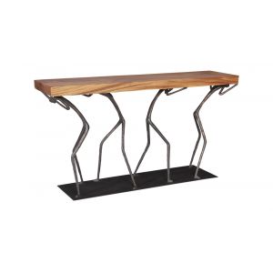 Phillips Collection - Atlas Console Table, Chamcha Wood, Natural, Metal - TH100840
