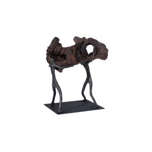 Phillips Collection - Atlas Tabletop Sculpture, Freeform High Lift, With Base - TH100850