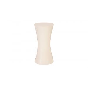 Phillips Collection - Ave Pedestal, Gel Coat White - PH80614