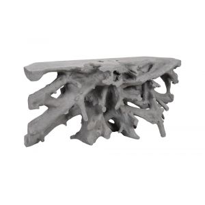 Phillips Collection - Beau Cast Root Console Table, Charcoal Stone - PH105205
