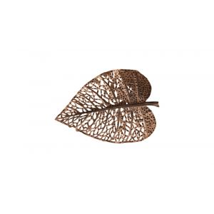 Phillips Collection - Birch Leaf Wall Art, Copper, XS - TH108529