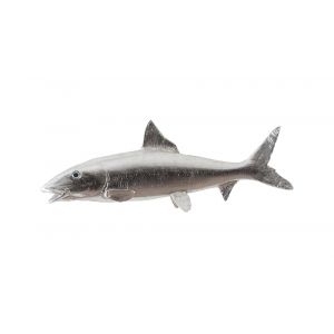 Phillips Collection - Bonefish Wall Sculpture, Resin, Silver Leaf - PH66835