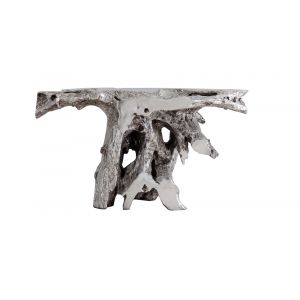 Phillips Collection - Brivo Freeform Console Table, Silver Leaf - PH64352
