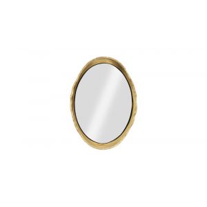 Phillips Collection - Broken Egg Mirror, Black and Gold Leaf - PH105413