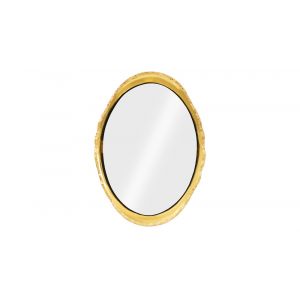 Phillips Collection - Broken Egg Mirror, White and Gold Leaf - PH67505