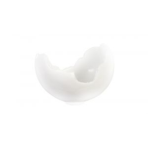 Phillips Collection - Burled Bowl, Glossy White - PH62033