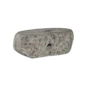 Phillips Collection - Cast Organic River Stone Coffee Table, Resin, Faux Gray Stone - PH102848