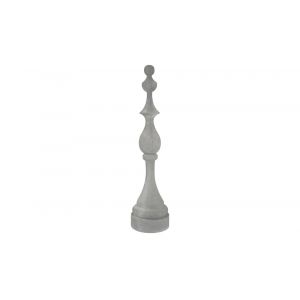 Phillips Collection - Check Mate Sculpture Gray Finish, Stone - PH61002