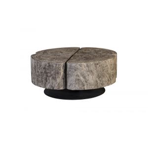 Phillips Collection - Clover Coffee Table, Gray Stone - TH105521