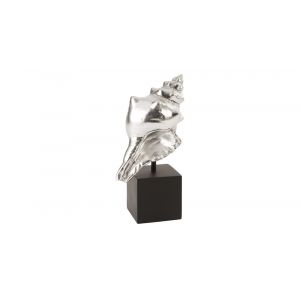 Phillips Collection - Conch Table Sculpture, Silver Leaf - PH80669