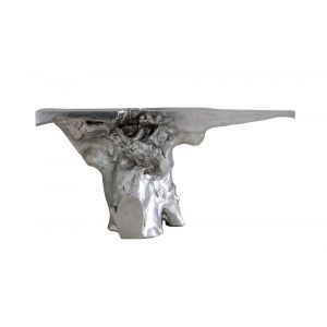 Phillips Collection - Crown Console Table, Silver Leaf - PH64209