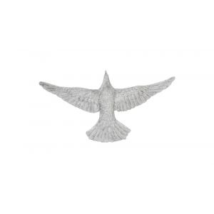 Phillips Collection - Dove Wall Art, Silver Leaf - PH97481