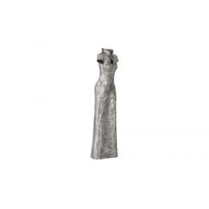 Phillips Collection - Dress Sculpture, Short Sleeves, Black/Silver, Aluminum - ID96058