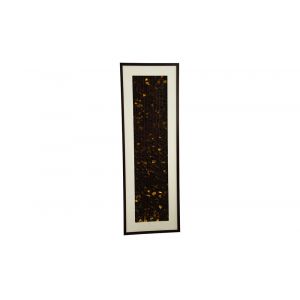 Phillips Collection - Flicker Wall Art, Rectangle, Black/Gold - CH84798