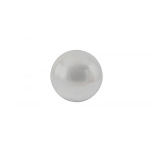 Phillips Collection - Floor Ball, Small, Silver Leaf - PH64356