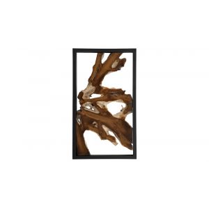Phillips Collection - Framed Root Wall Art, Rectangle, Black - ID102149