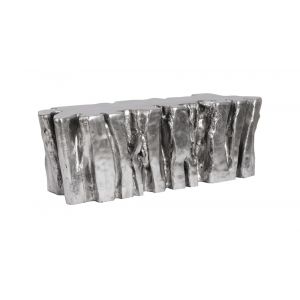 Phillips Collection - Freeform Root Bench, Silver Leaf - PH104351